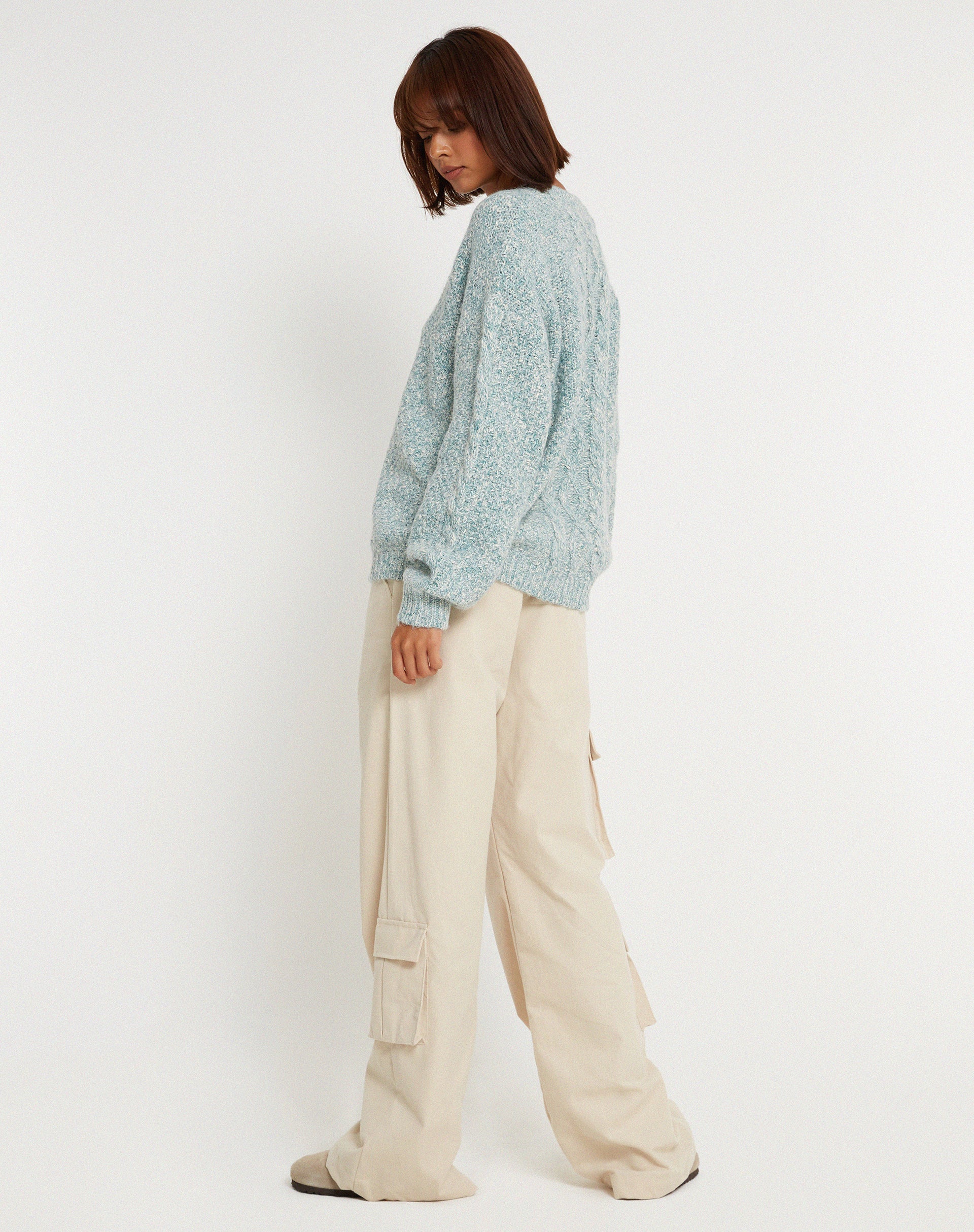 Chalih Jumper in Duck Green - Image 5