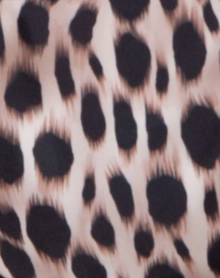 Cleo Bikini Top in Original Cheetah - Image 5