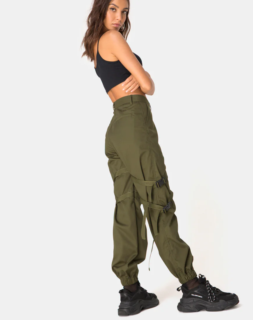 Clive Trouser in Khaki Drill - Image 2