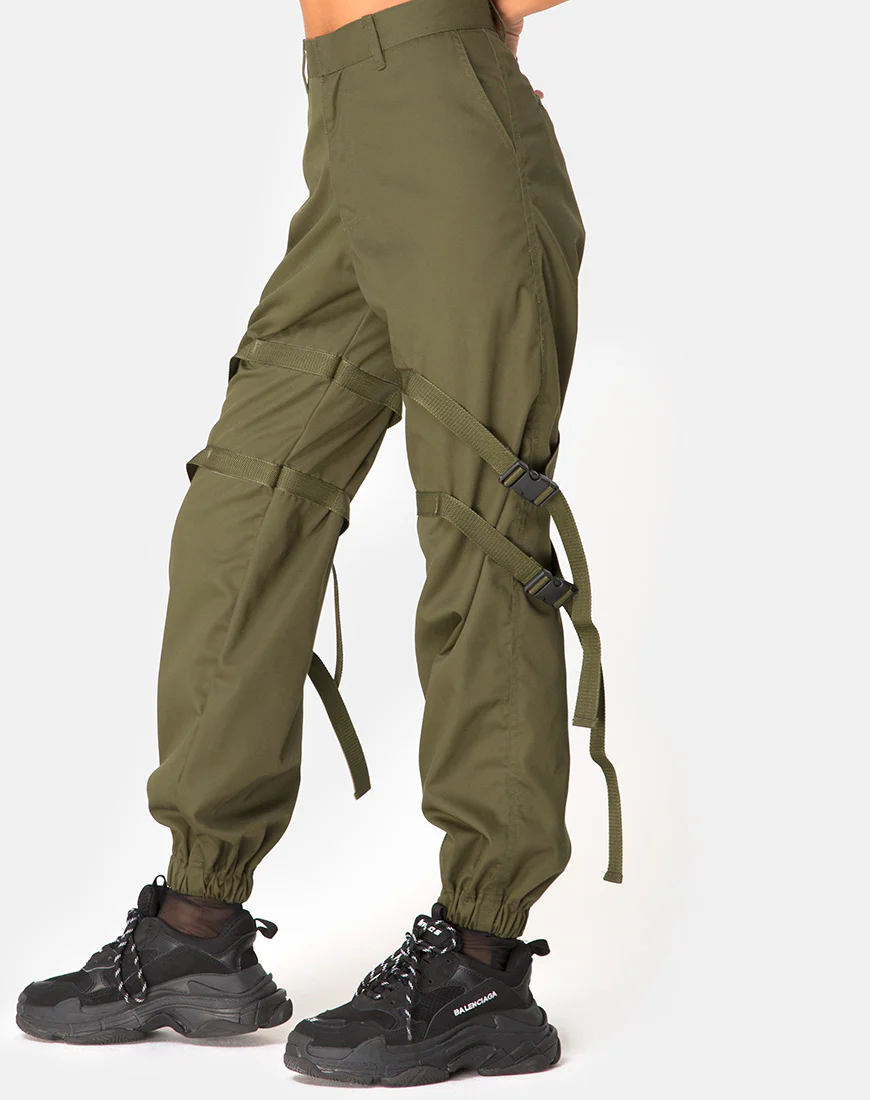 Clive Trouser in Khaki Drill - Image 4