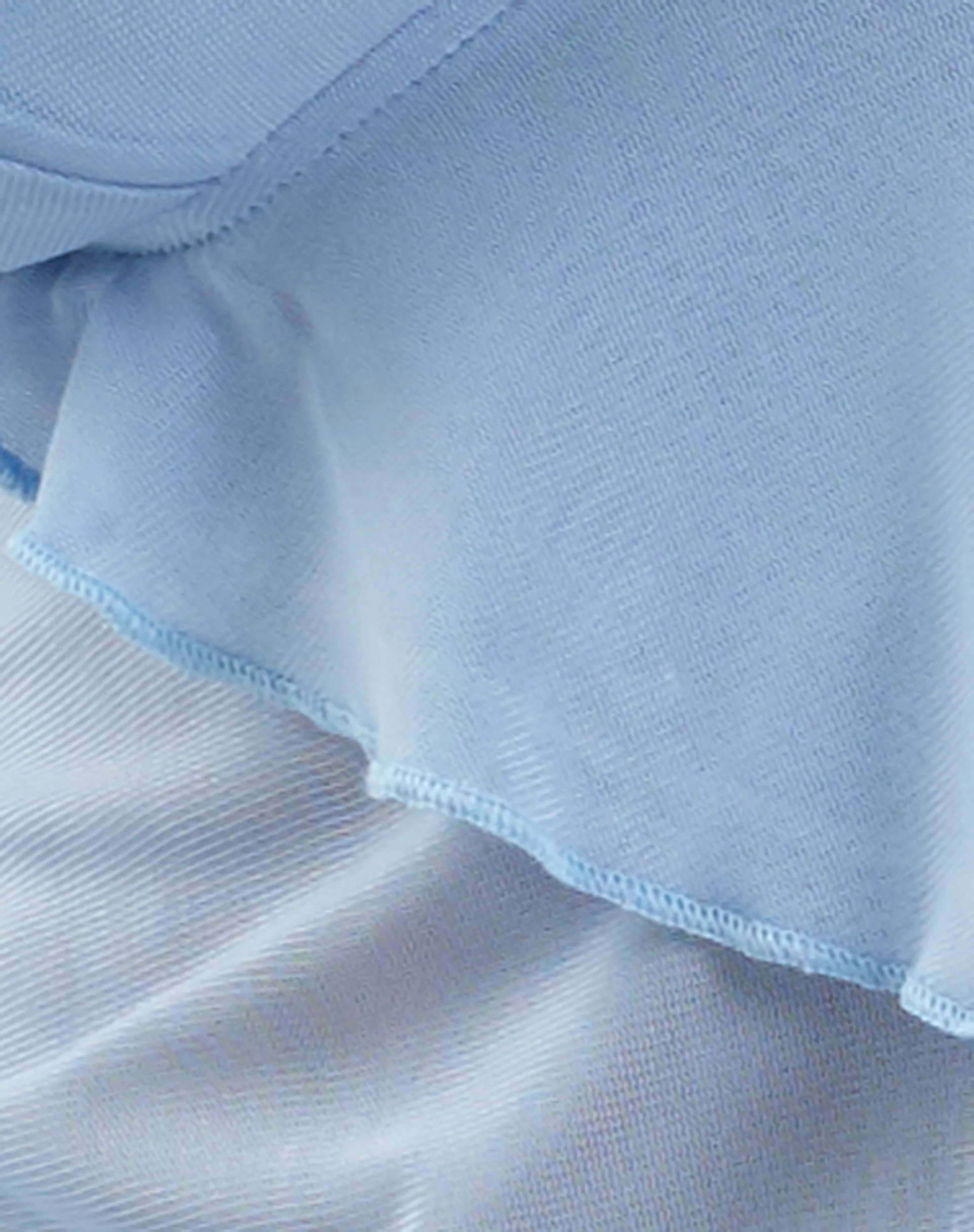 Cojira Mesh Butterfly Top in Baby Blue - Image 5