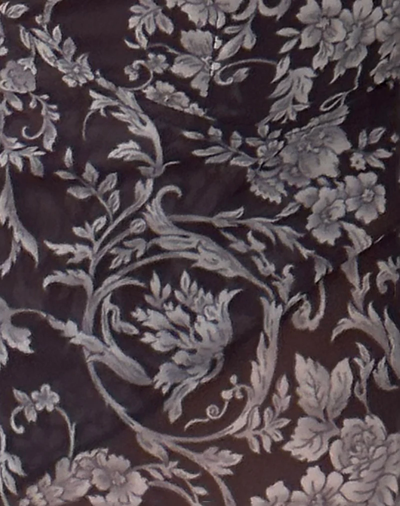 Cojira Mesh Butterfly Top in Black Baroque Print - Image 6
