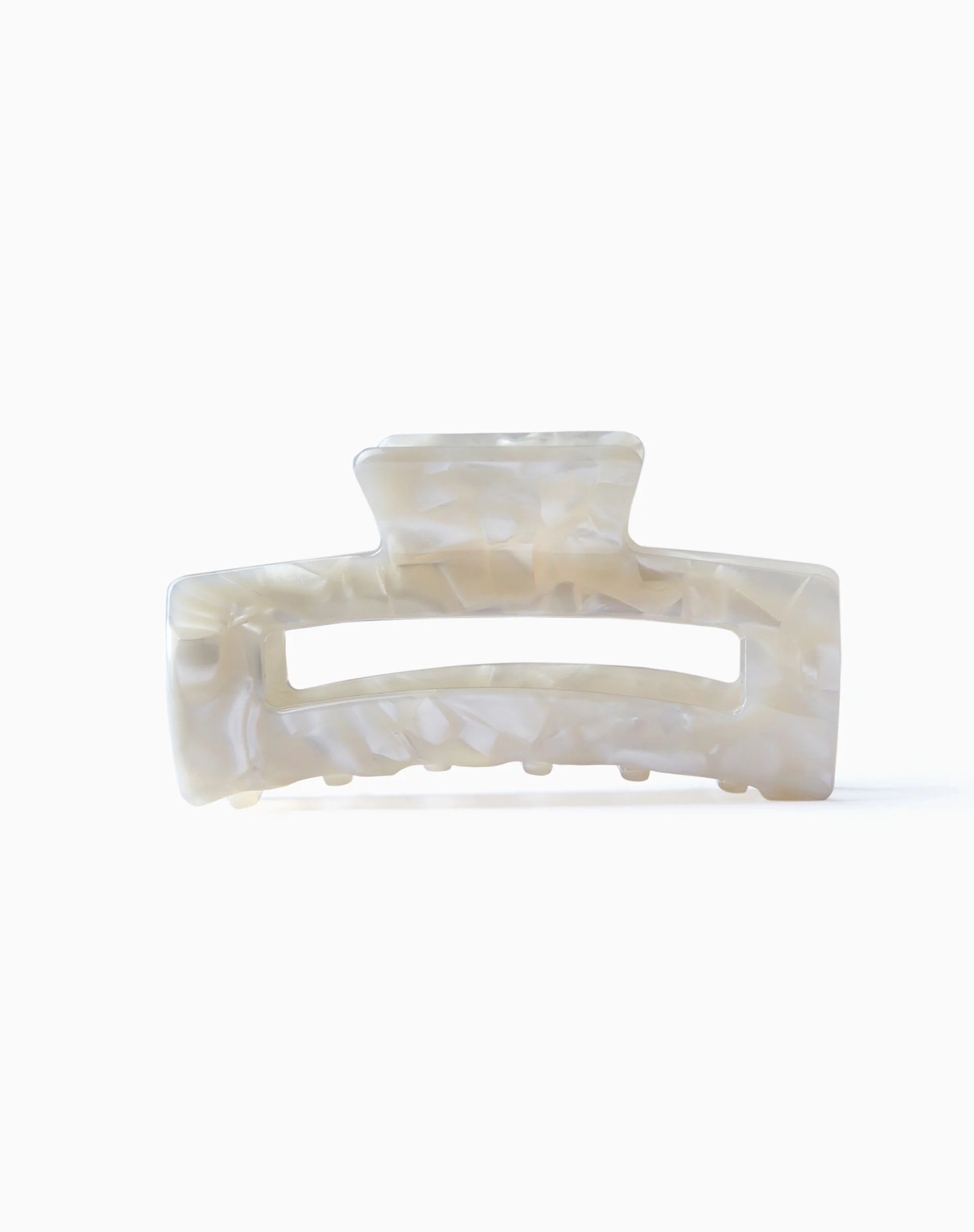 Coria Hair Claw in Ivory - Image 6