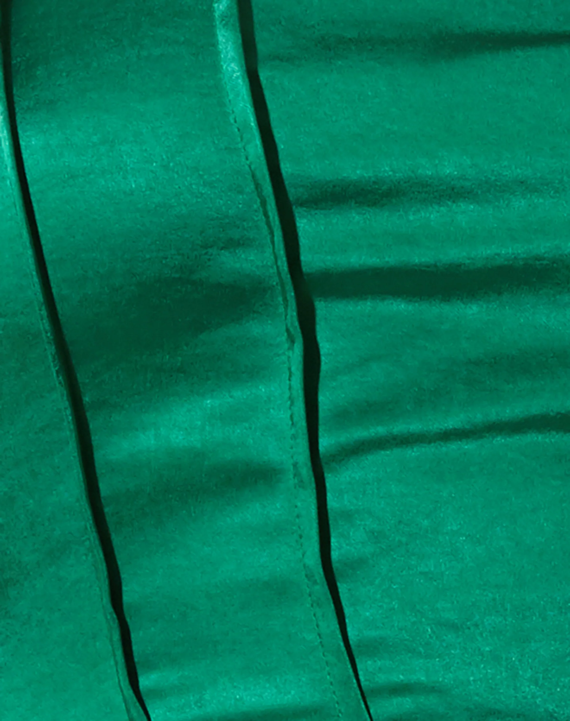 Cosey Top in Satin Kelly Green - Image 5