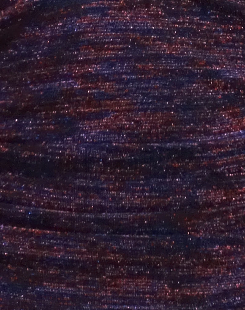 Cosimo Halter Neck Top in Multicolour - Image 6