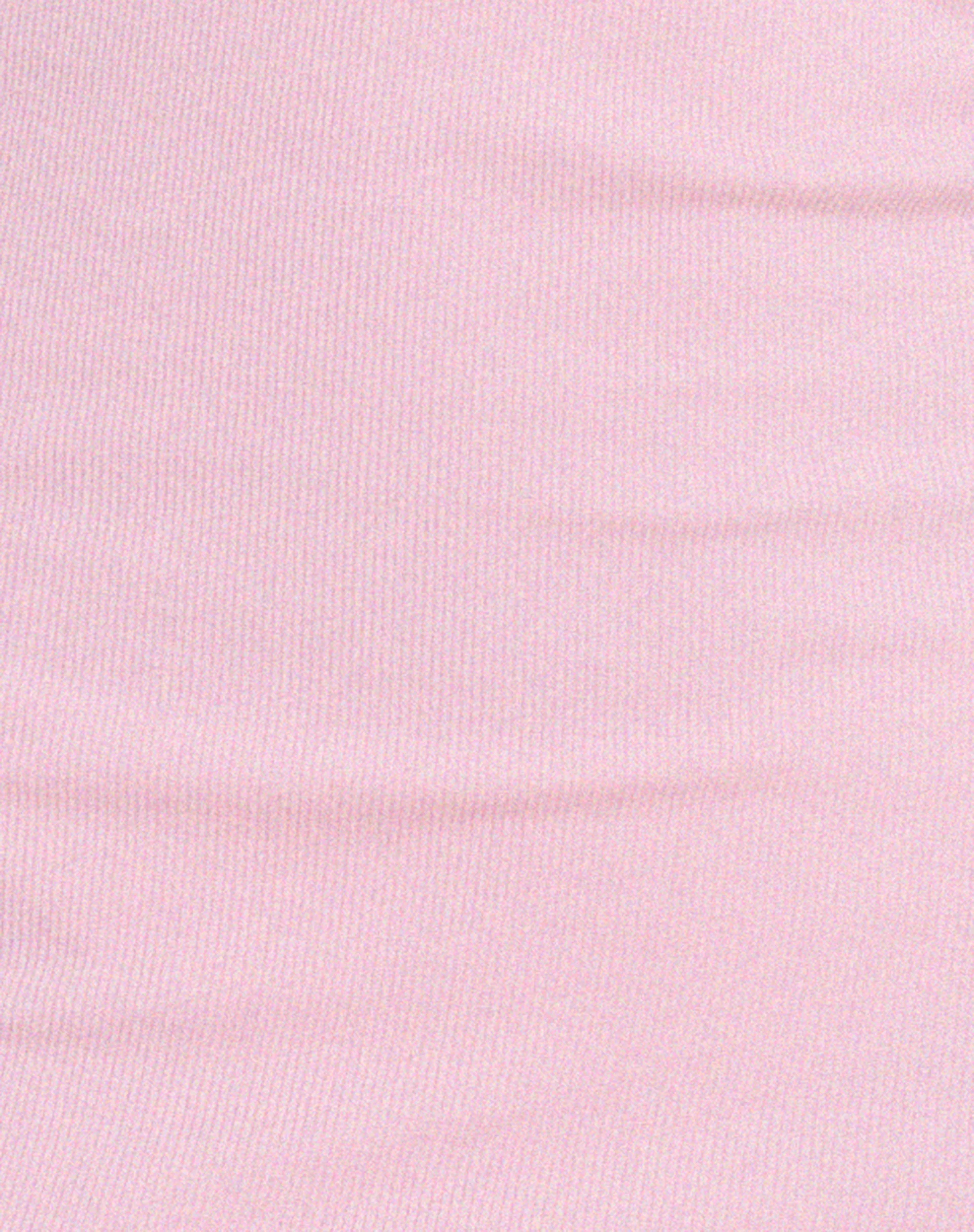 Coti Bodycon Dress in Rib Baby Pink - Image 5
