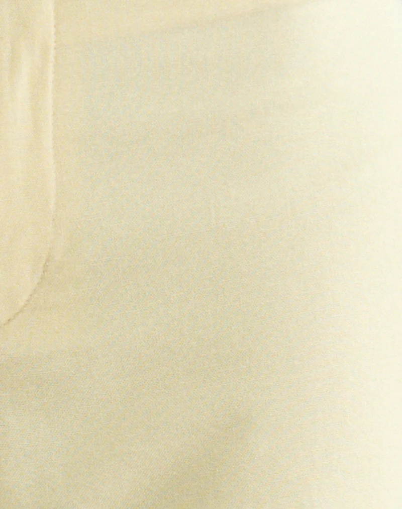 Curisa Trouser with Side Tie in Lemon - Image 5