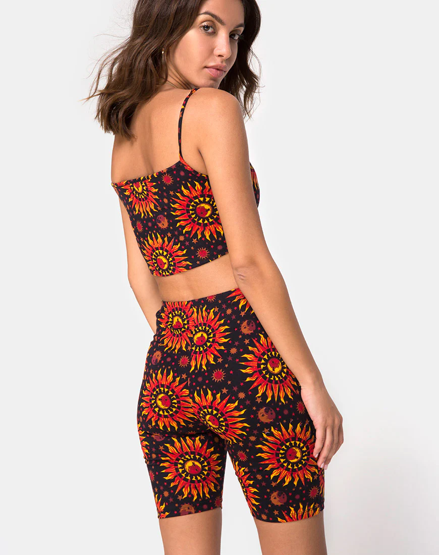 Cycle Short in Hot Sun  X Princess Polly - Image 3