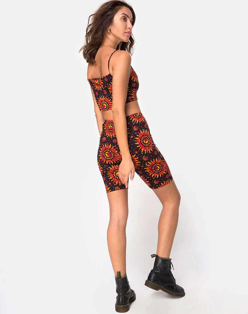 Cycle Short in Hot Sun  X Princess Polly - Image 5