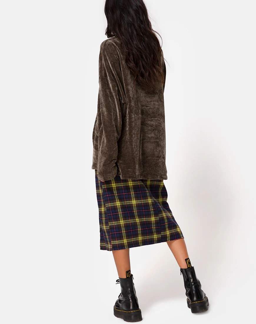 Dad Jumper in Knit Khaki - Image 4
