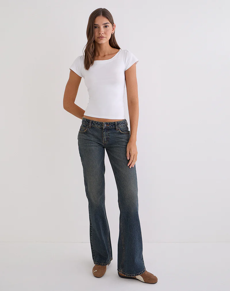 Dadio Top in White - Image 5