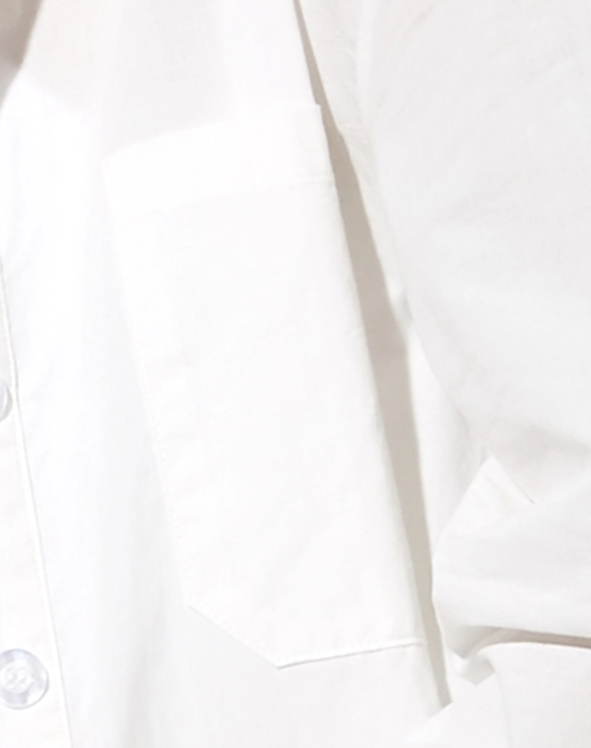 Dael Oversized Shirt in White - Image 6