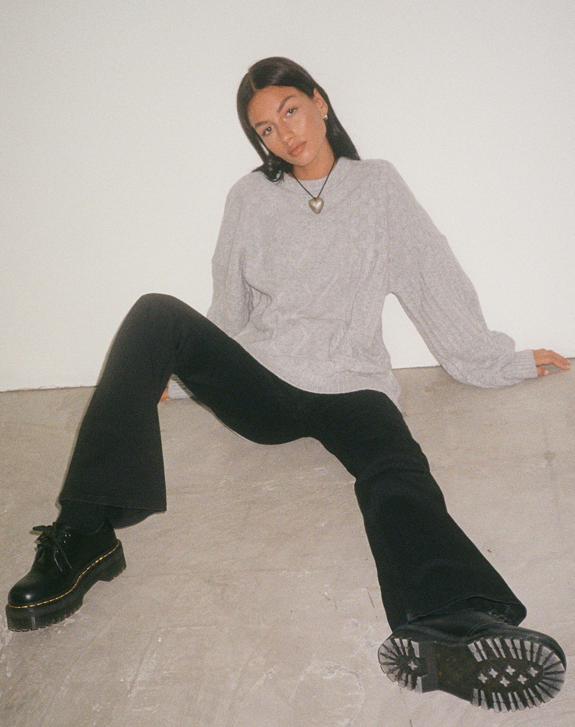 Danar Jumper in Light Grey - Image 5