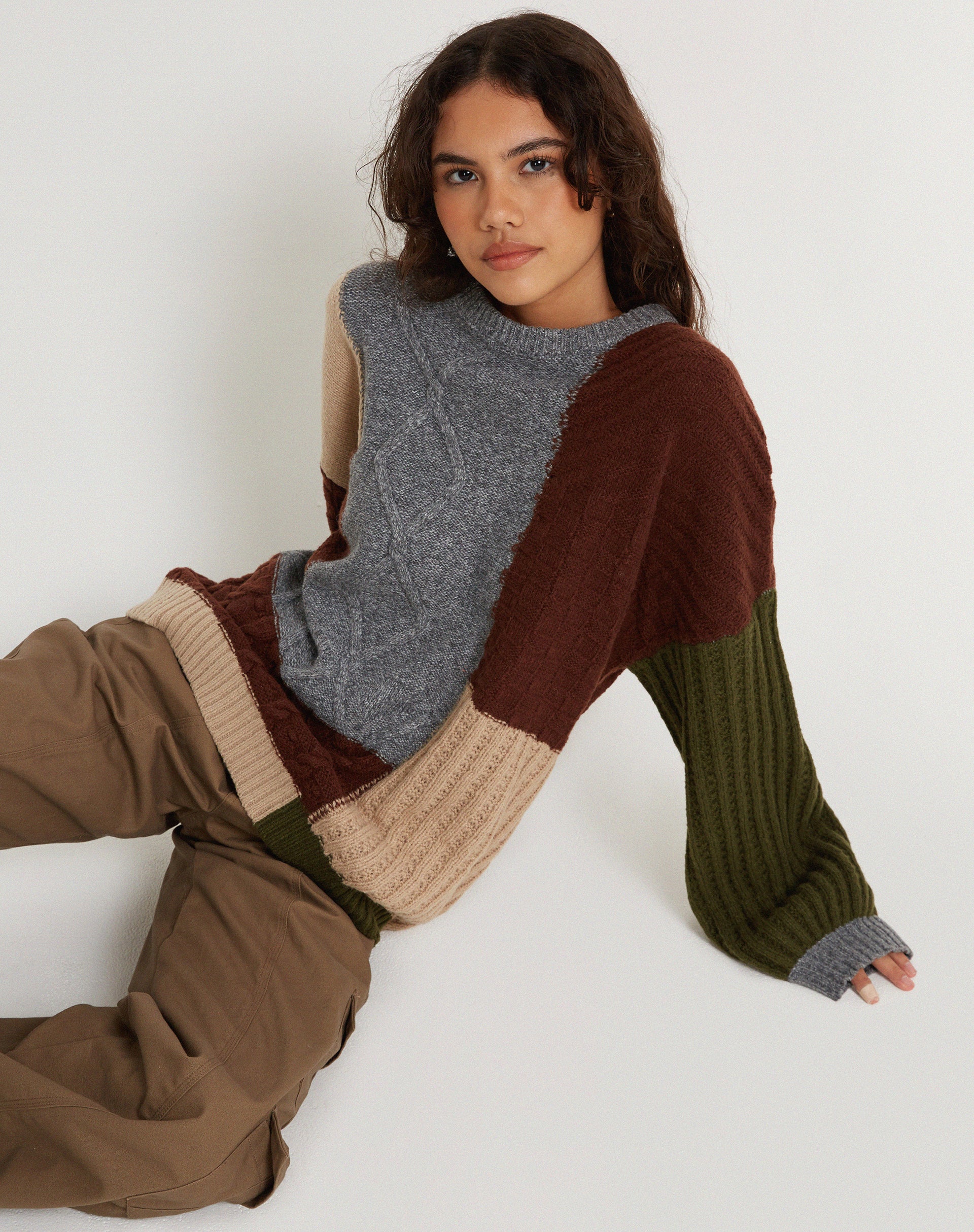 Danar Jumper in Patchwork - Image 5