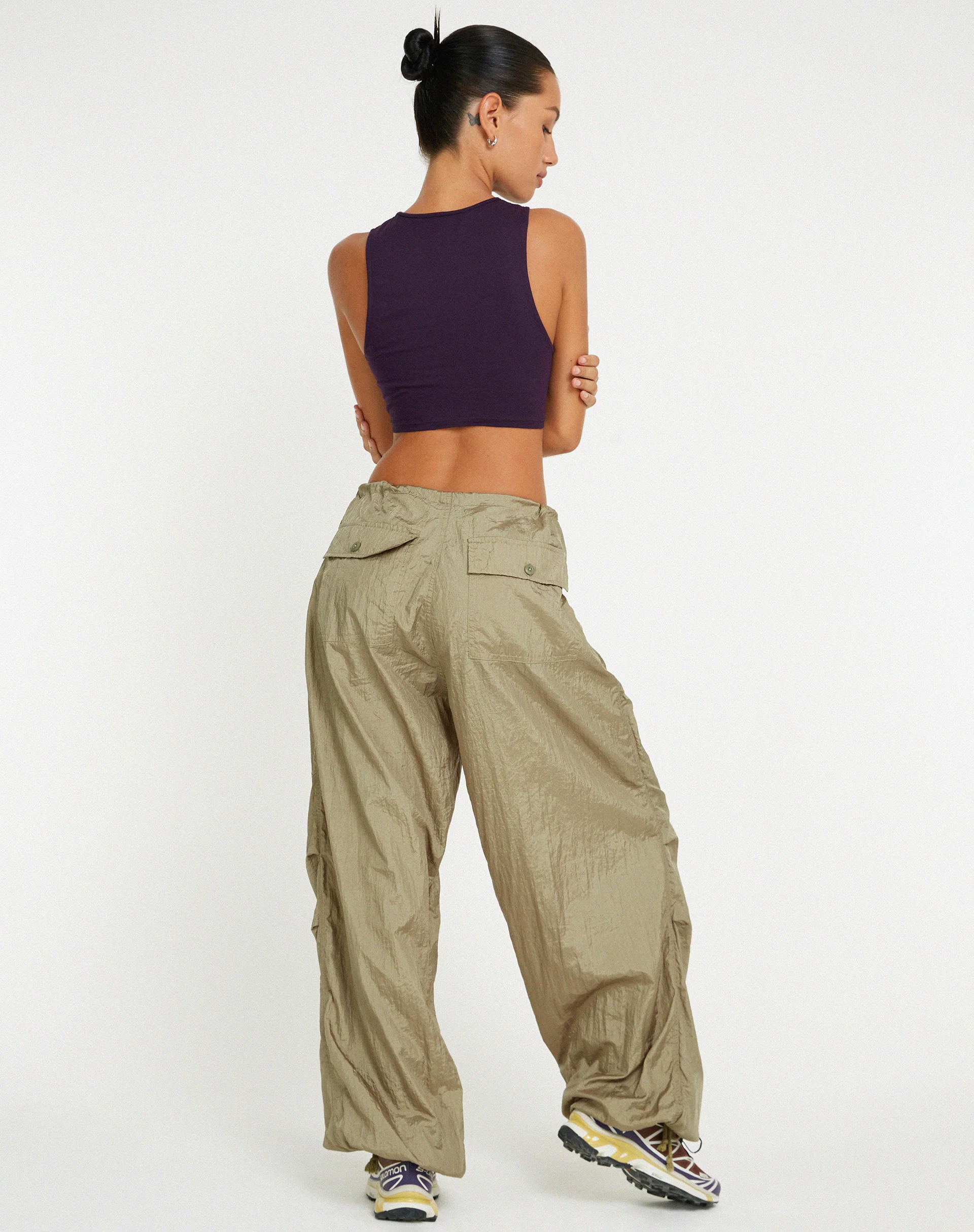 Danica Crop Top in Crown Jewel - Image 4
