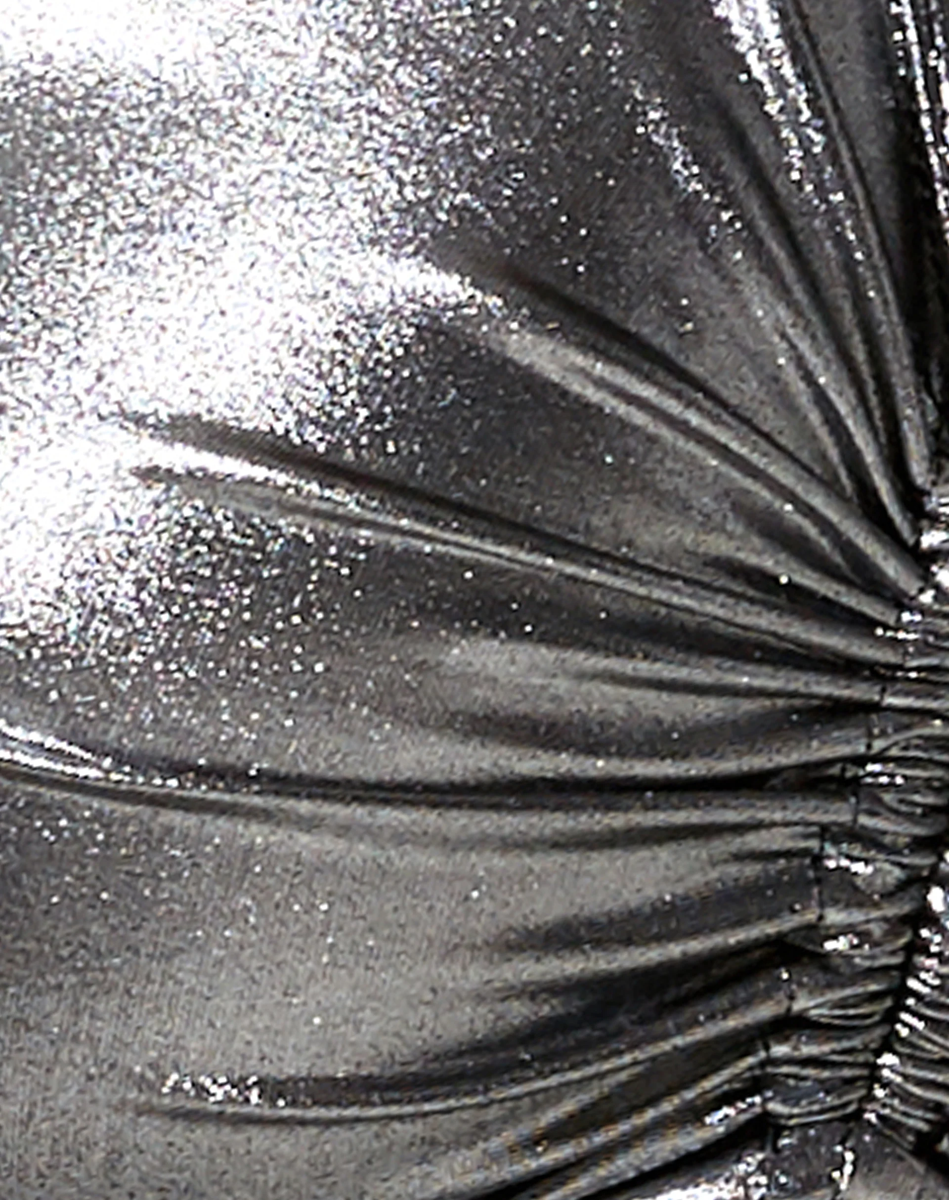 Dapa Crop Top in Silver Metallic - Image 5