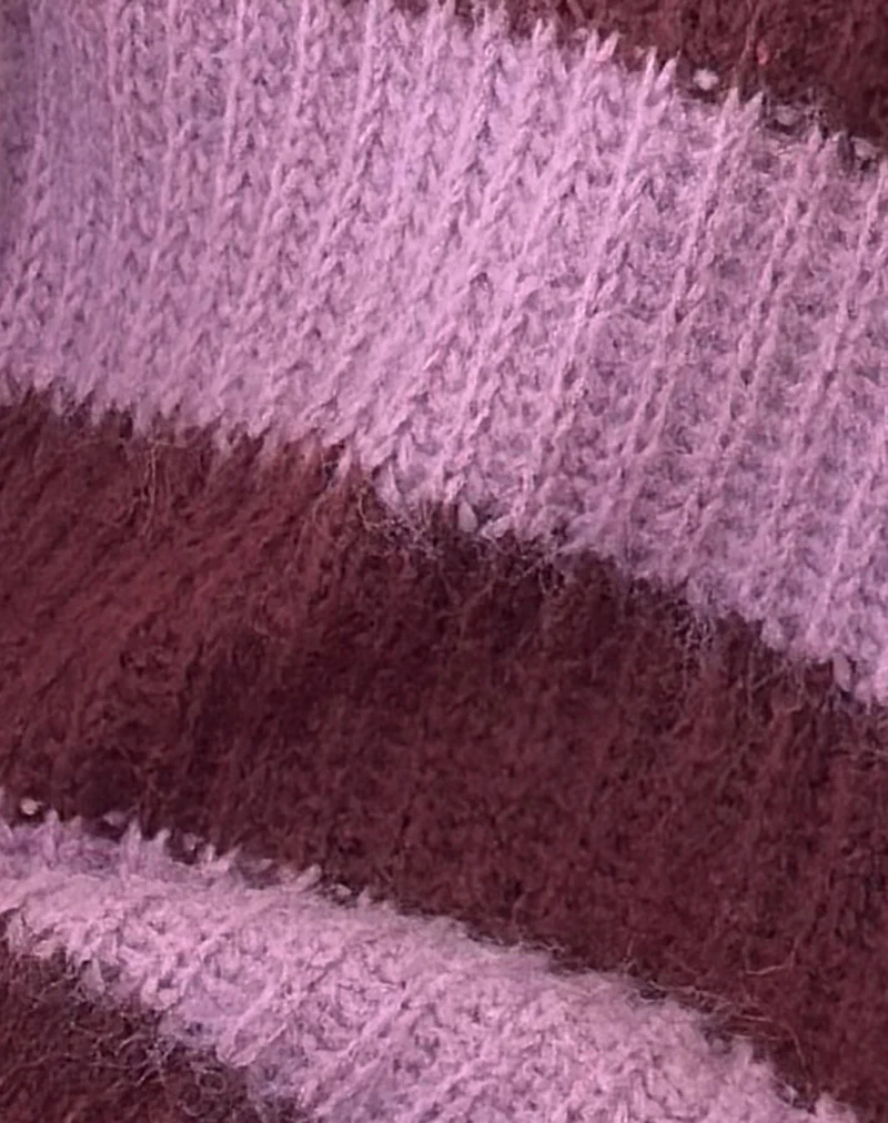 Daren Jumper in Purple Stripe - Image 6