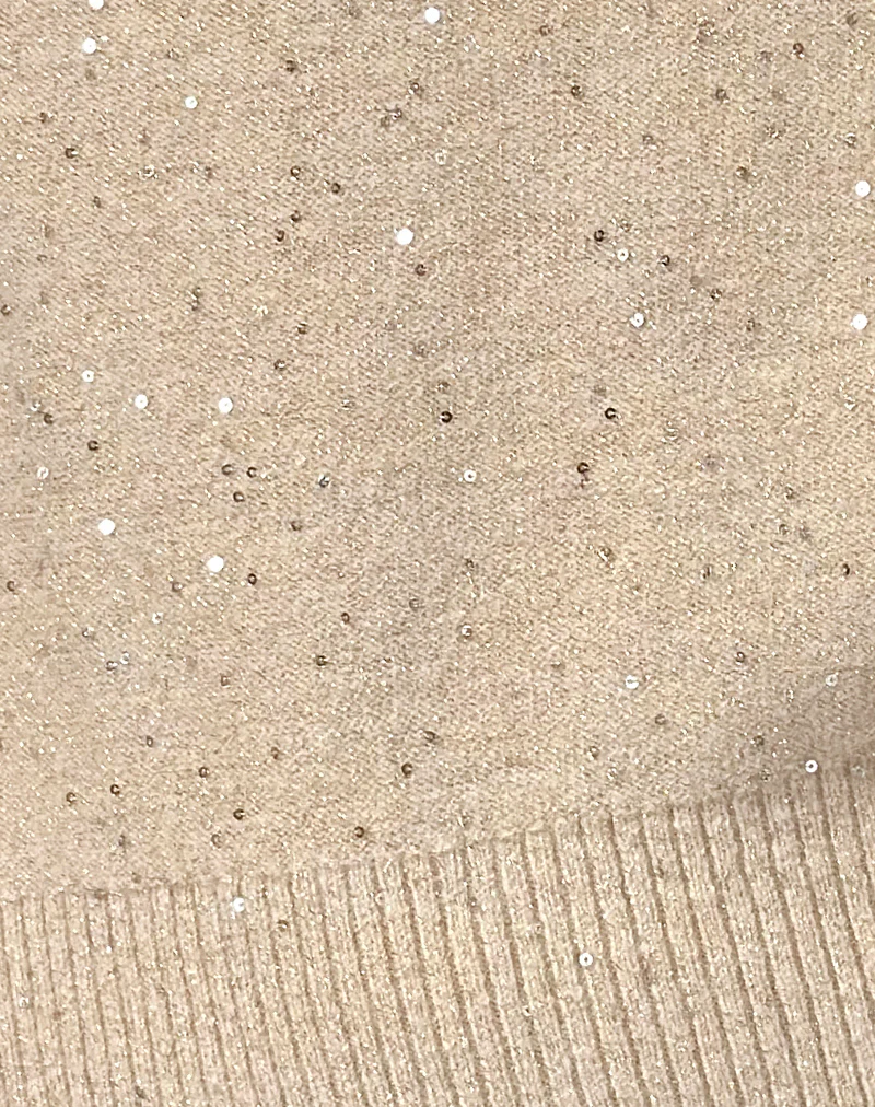 Darusa Top in Dispersed Sequin Gold - Image 8