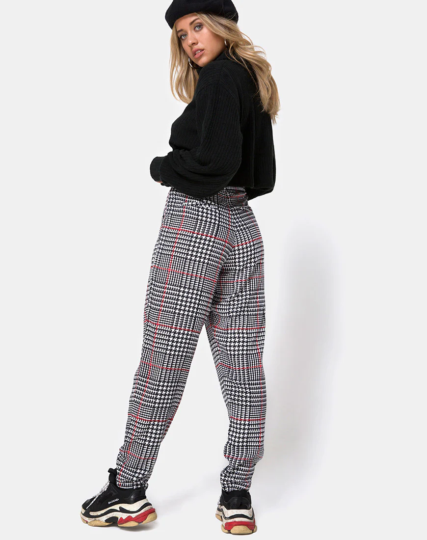 Dastan Trouser in Big Charles Check - Image 2