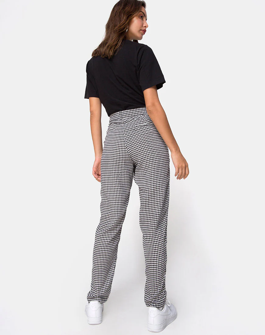 Dastan Trousers in Small Dogtooth - Image 6