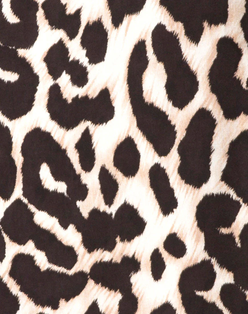 Datista Slip Dress in Oversize Jaguar - Image 5