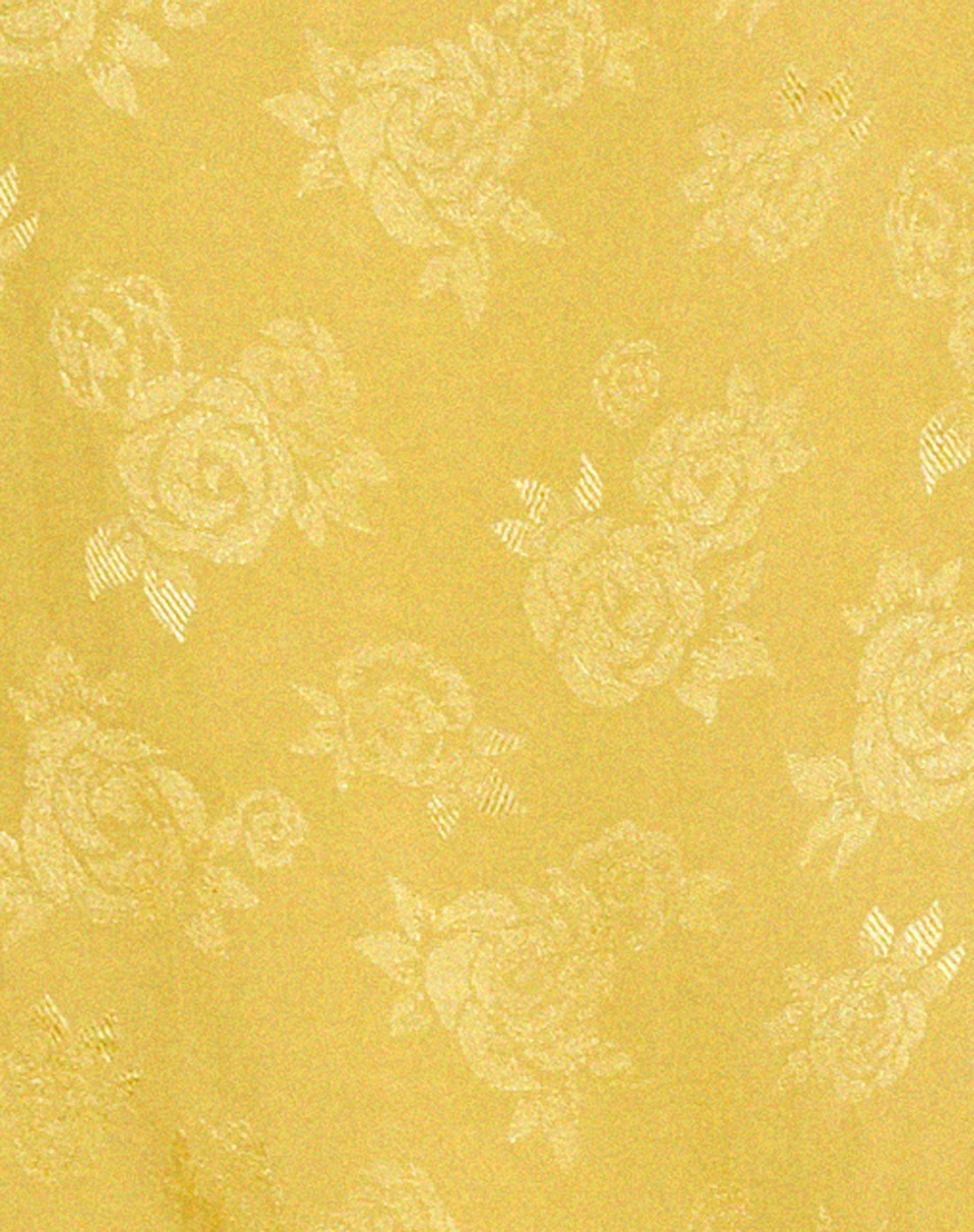 Datista Mini Dress in Satin Rose Sunshine Yellow - Image 4