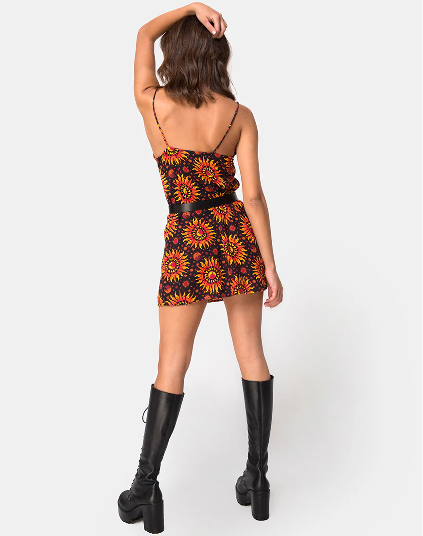 Datista Slip Dress in Hot Sun  X Princess Polly - Image 7