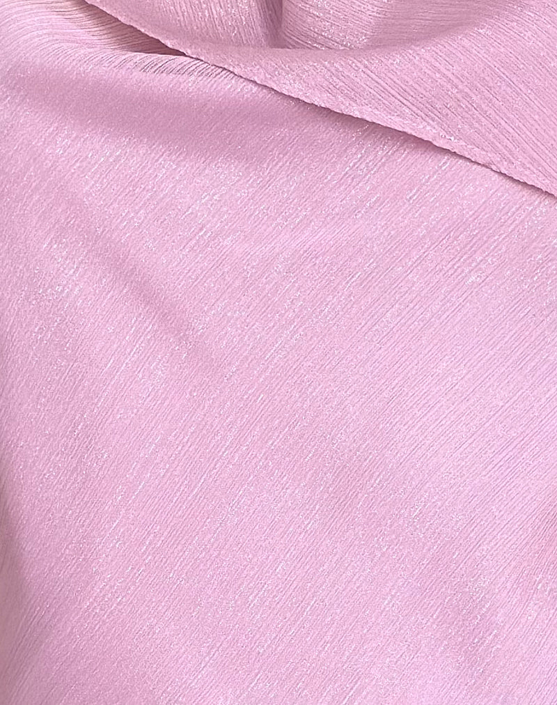 Davila Chiffon Top in Pink Shimmer - Image 6