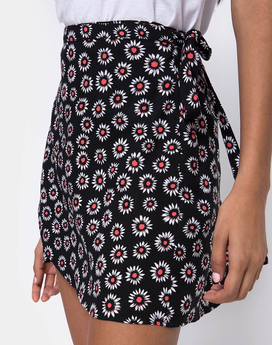 Derla Mini Skirt in Dancing Daisy - Image 5