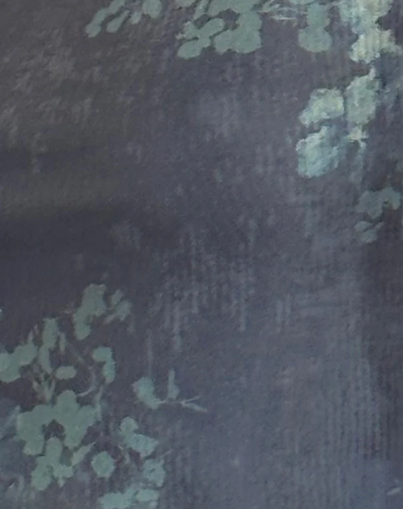 Derse One Shoulder Top in Faded Botanical Green - Image 6