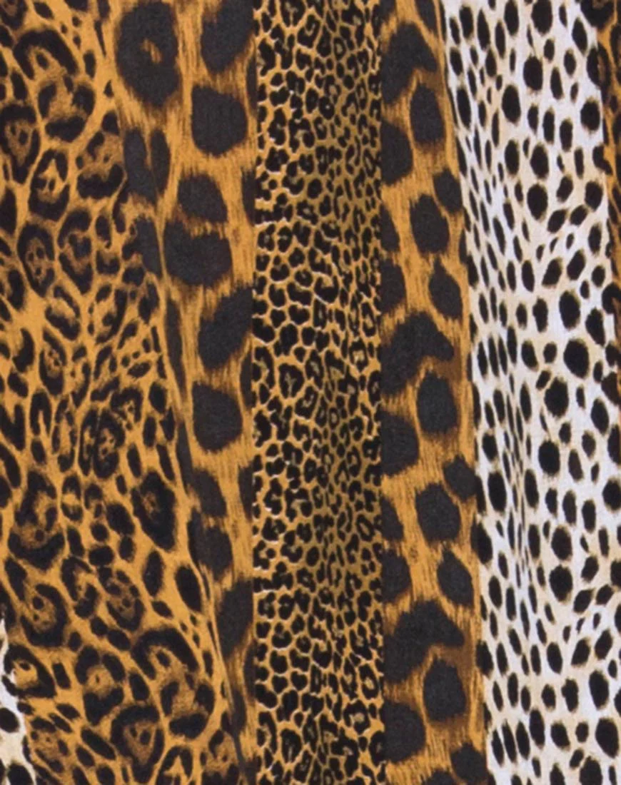 Disam Shirt in Animal Stripe - Image 5