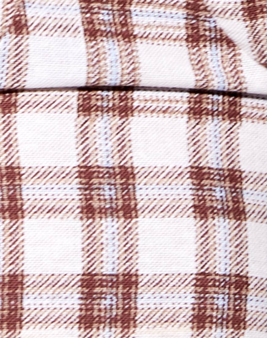 Disca Cami Top in Checkmate Brown - Image 5