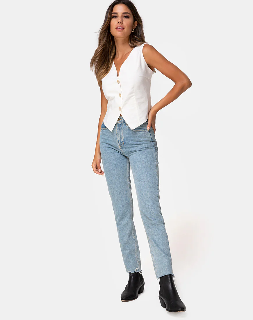 Divest Top in Ivory - Image 4