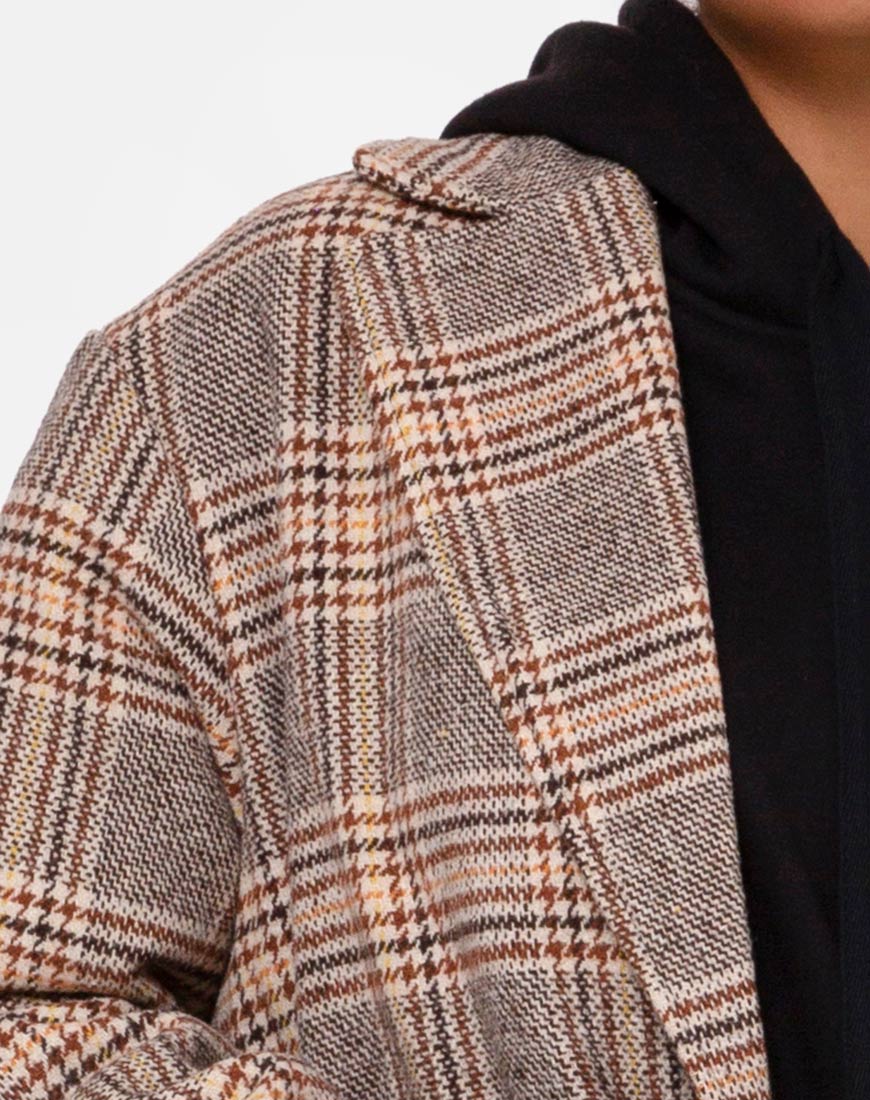 Duster Coat in Winston Check - Image 5