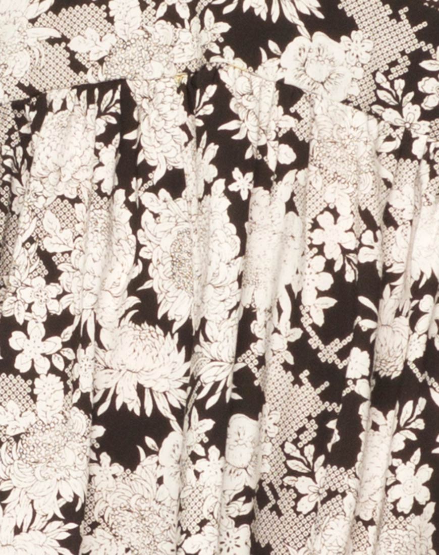 Eclipse Kimono Sleeve Playsuit in Angel Blossom - Image 4