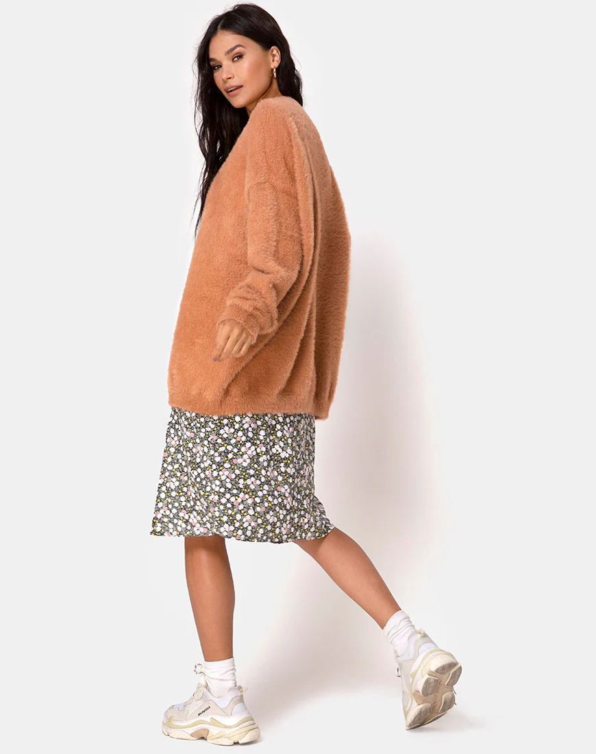 Edgen Jumper in Knitted Tan - Image 7