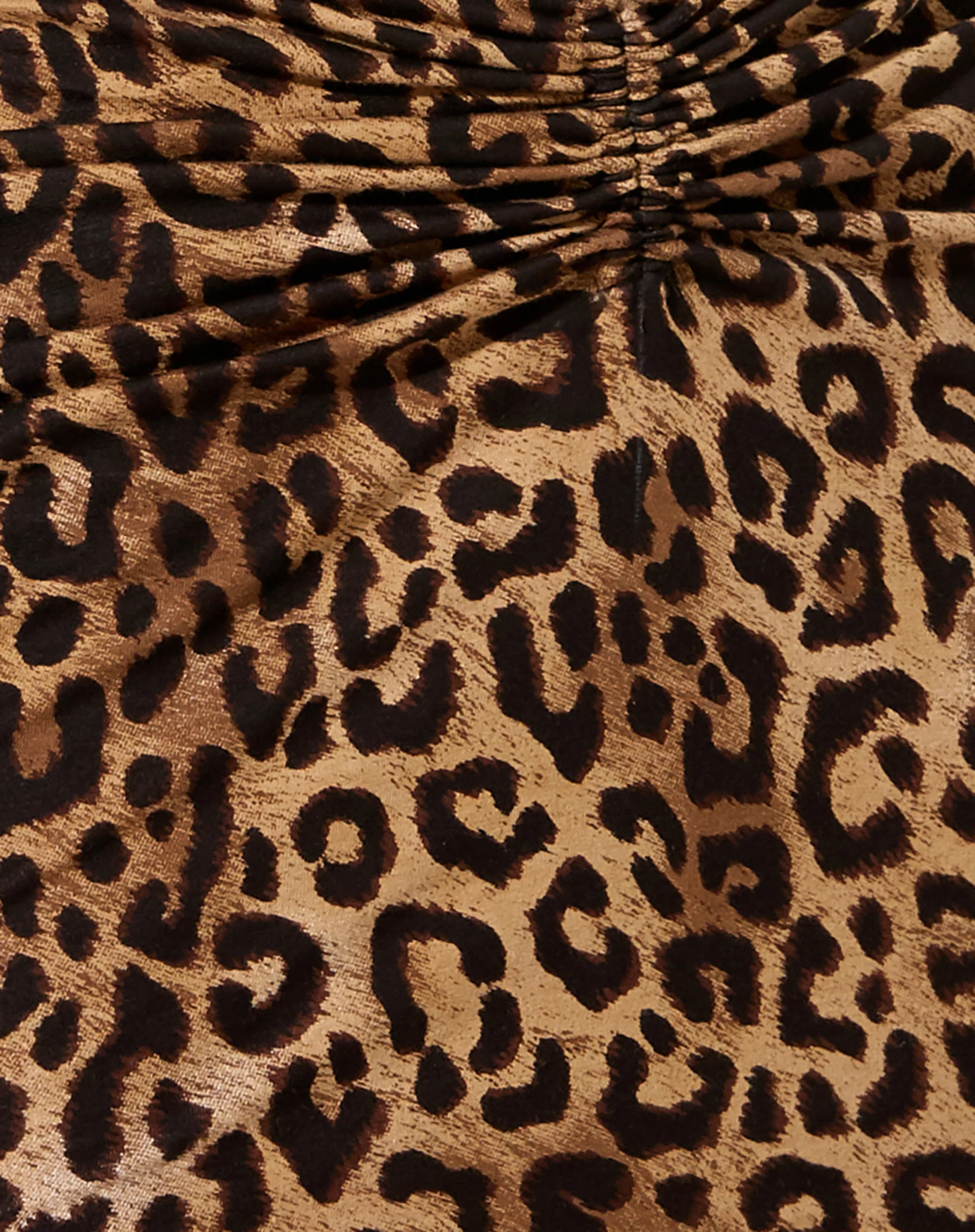 Ejon Mini Skirt in Night Leopard Brown - Image 5