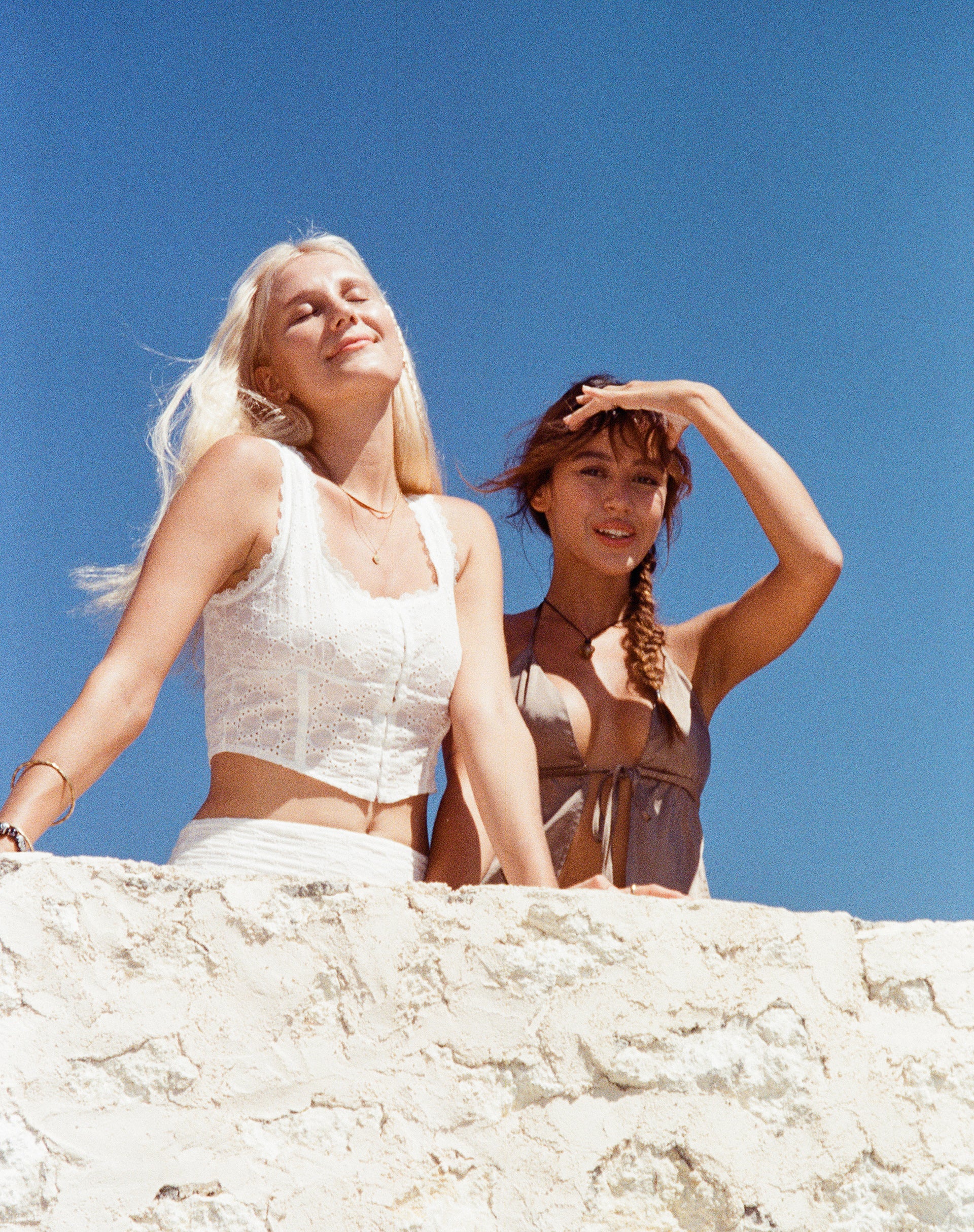 Elcika Corset Top in White - Image 2