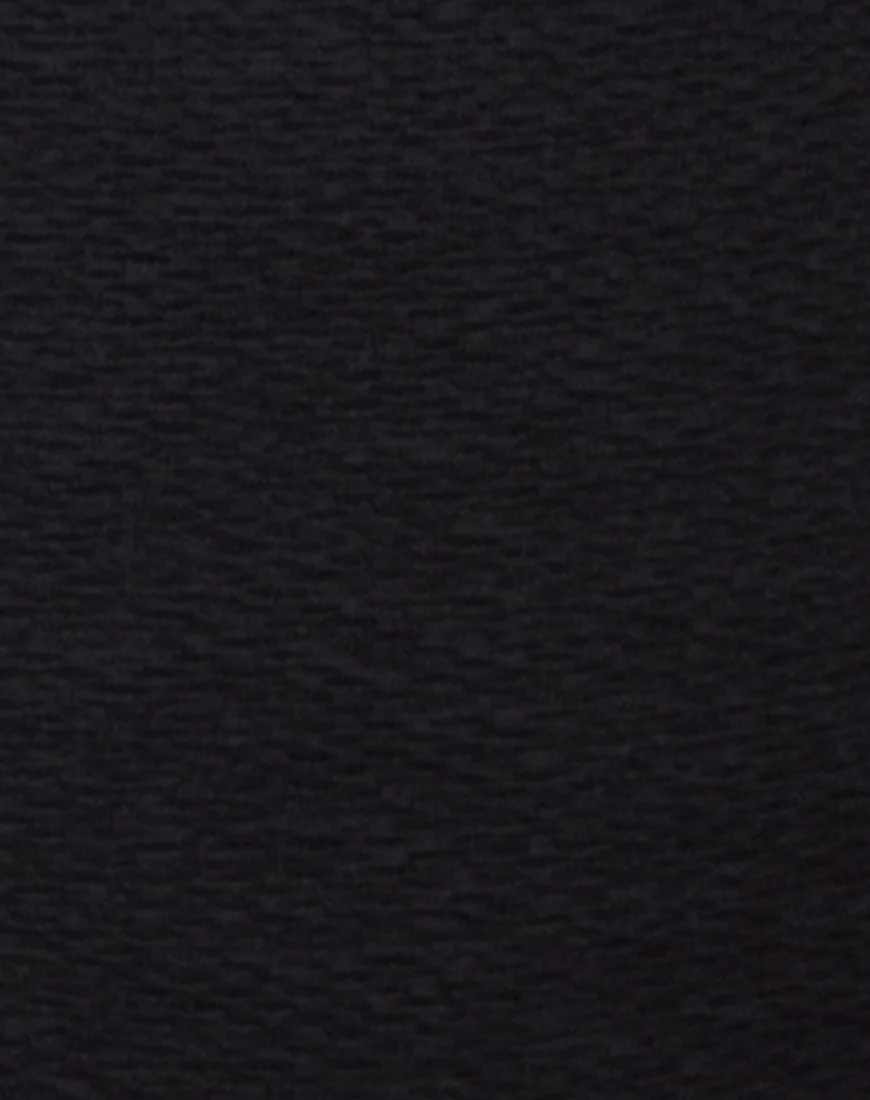 Elkin Swimsuit in Textured Black - Image 6