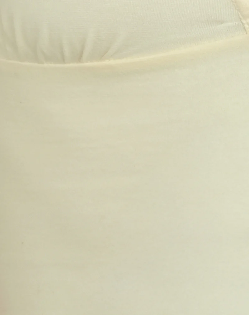 Emberly Plunge Top in Lemon - Image 6