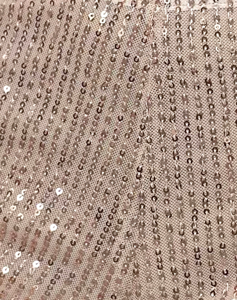 Erna Micro Short in Sequin Bronze - Image 7