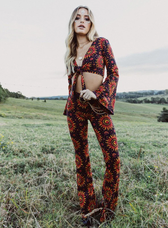 Espha Crop Top in Hot Sun  X Princess Polly - Image 2