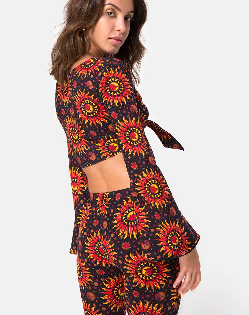 Espha Crop Top in Hot Sun  X Princess Polly - Image 4