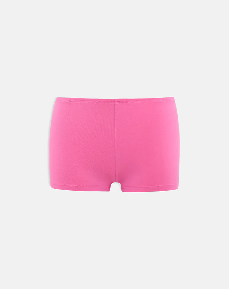 Eunia Micro Short in Deep Pink - Image 5