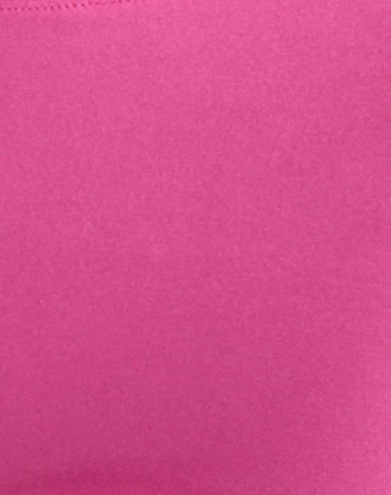 Eunia Micro Short in Deep Pink - Image 6
