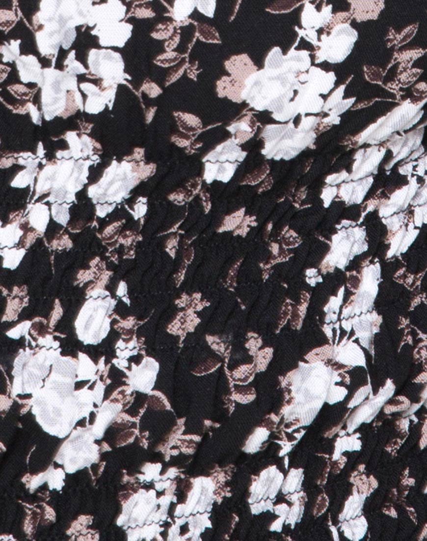 Evony Top in Dark Wild Flower - Image 5