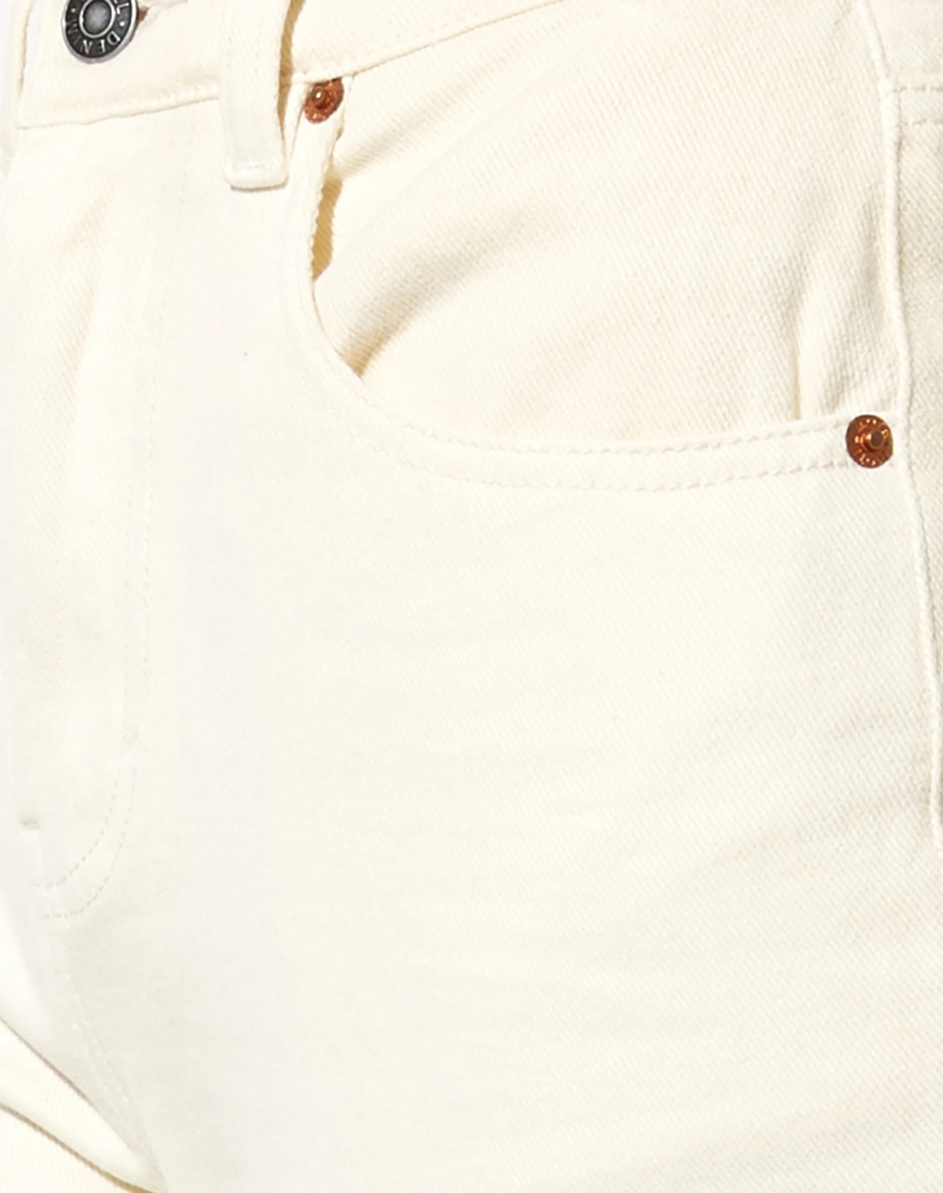 Roomy Extra Wide Jeans in Off White - Image 7
