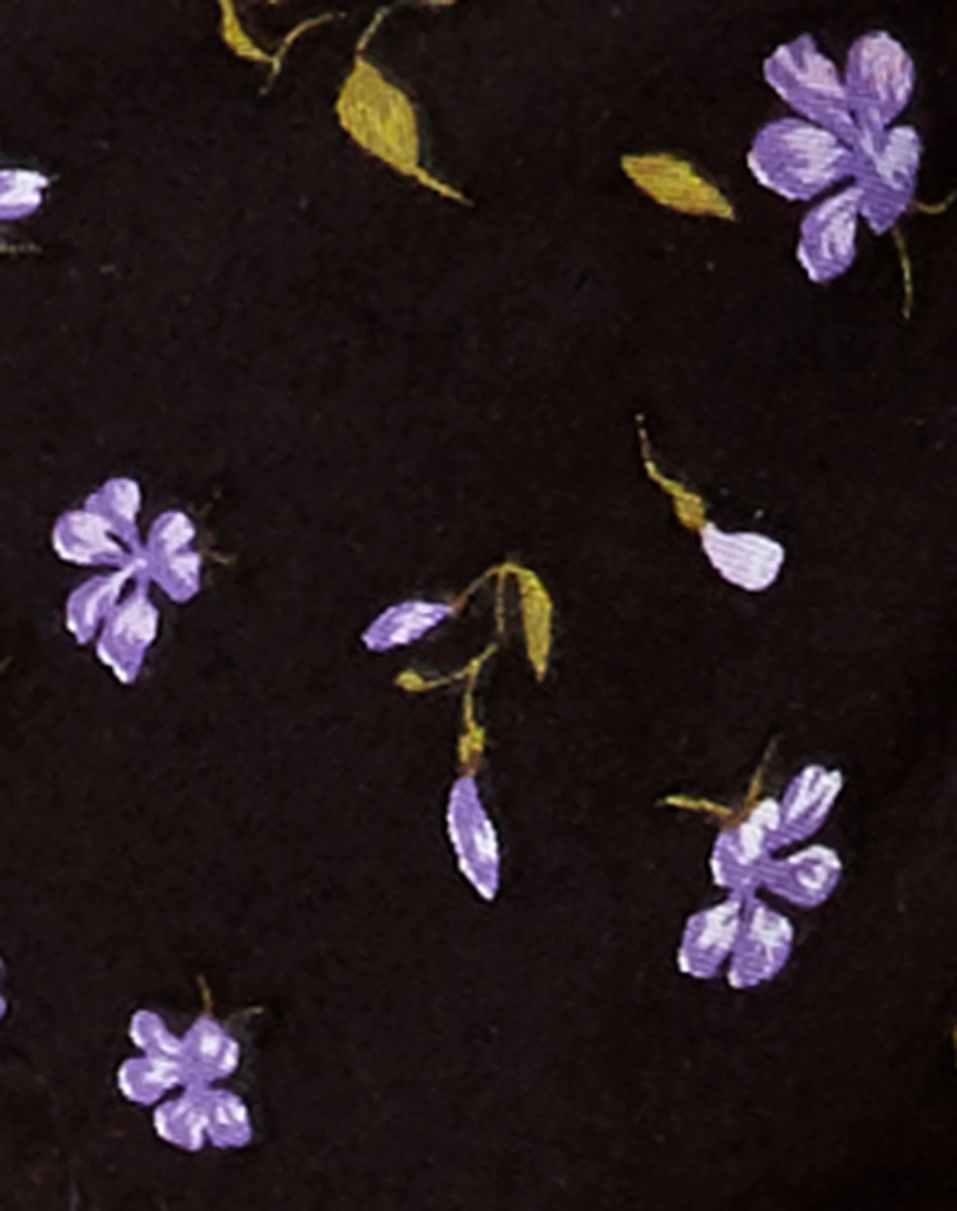 Face Mask in Pretty Petal Coffee and Purple - Image 2
