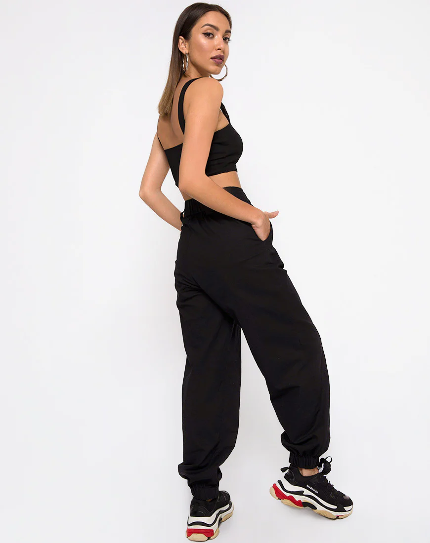 Farety Top in Black with Derlin Clip - Image 4