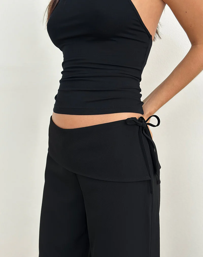 Faria Trouser in Tailoring Black - Image 2